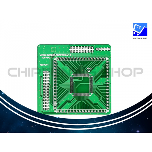 Adattatore XDPG14CH MC68HC05X32 (QFP64) per VVDI Prog